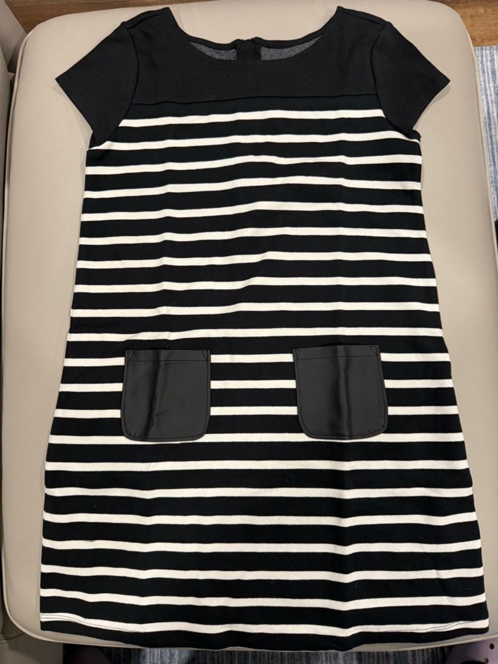 Gymboree Black and White Striped Short Sleeve Dress - Tags still on!